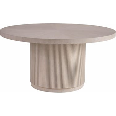 Avaline Round Dining Table White Oak