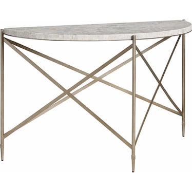 Avaline Stone Top Console Table