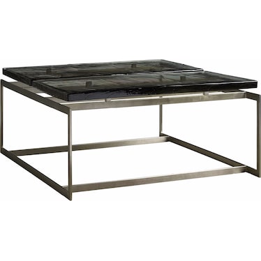 Avaline Cocktail Table Smoked Glass