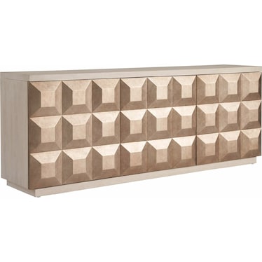 Avaline Contemporary White Oak Credenza