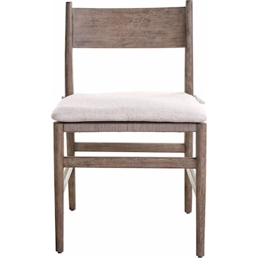 Dwell Boulder Wood Back Side Chair