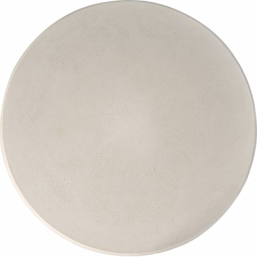 Dwell Ribbed Round Linen Cocktail Table