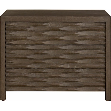 Modern Style Sable Finish Dune Chest