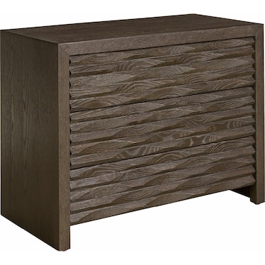 Modern Style Sable Finish Dune Chest