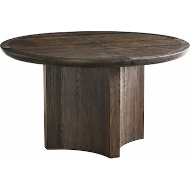 Modern Sable Round Dining Table