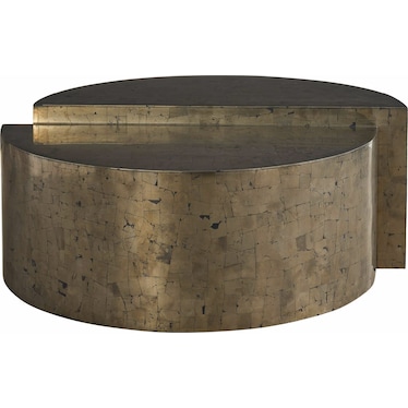 Modern Cosmo Pyrite Coffee Table