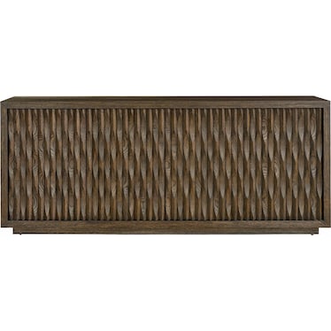 Modern Dune Textured Sable Credenza