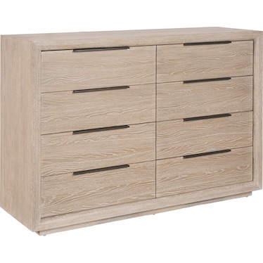 Modern Desert Eight-Drawer Dresser