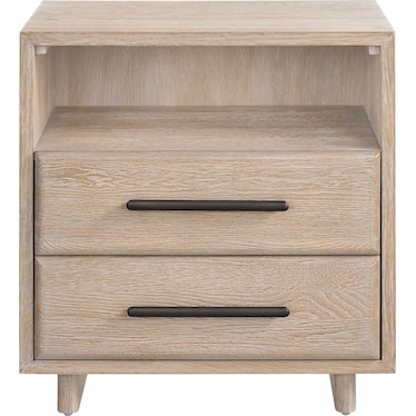 Modern Desert Open Storage Nightstand