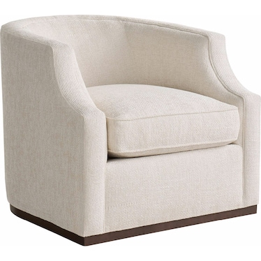 Sara Upholstered Swivel Chair