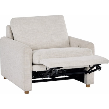 Hyde Yukon Sand Fabric Recliner