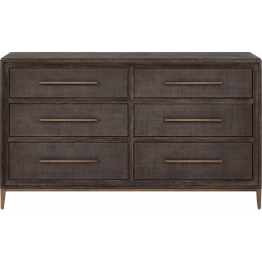 Montclair Dresser Cocoa & Gold