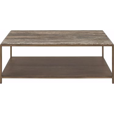 Montclair Travertine Cocktail Table