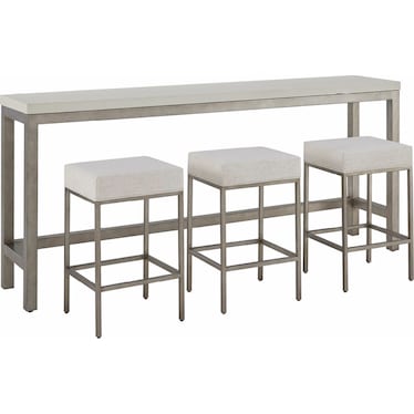 Oasis Console with Stools