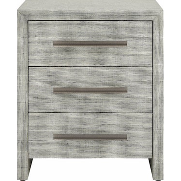 Oasis Grasscloth Nightstand