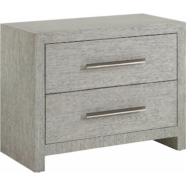 Oasis Seascape Grasscloth Chest