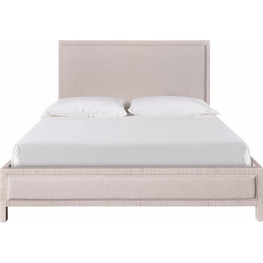 Oasis White Rattan Performance Bed