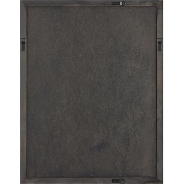 Modern Veil Oak Mirror