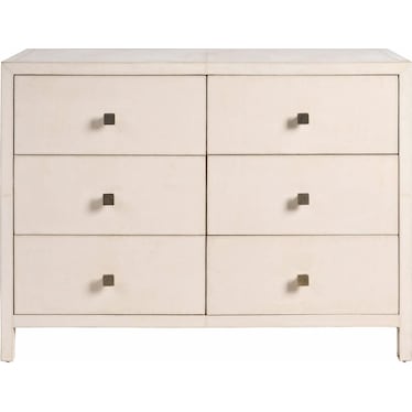 Modern Dresser Universal Grey Leather