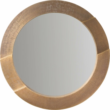 Modern Soft Bronze Metal Mirror
