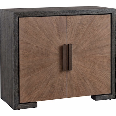 Modern Hall Chest Oak Walnut