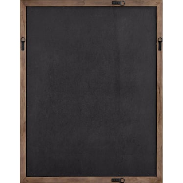 Modern Mirror Walnut Veneer