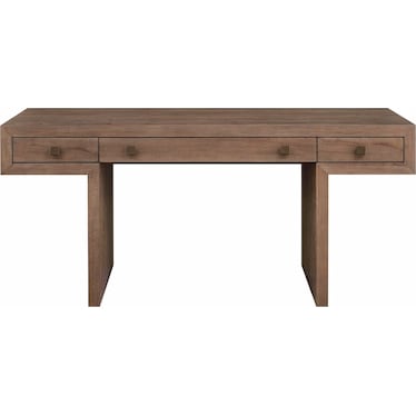 Modern Haze Walnut Writing Desk