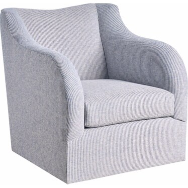 Camille Modern Fabric Swivel Chair