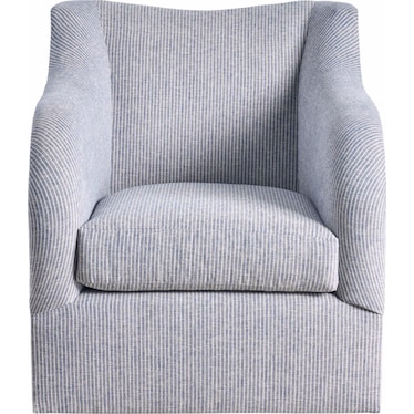 Camille Modern Fabric Swivel Chair