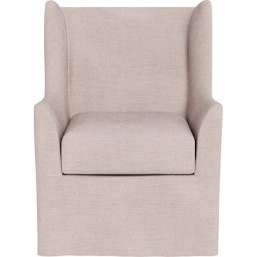 Newhall Swivel Chair with Slipcover