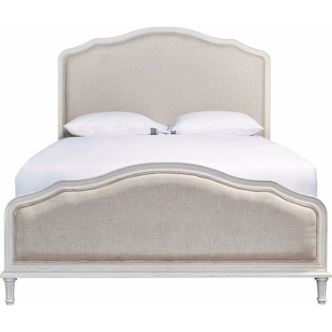 Amity Cotton Upholstered King Bed