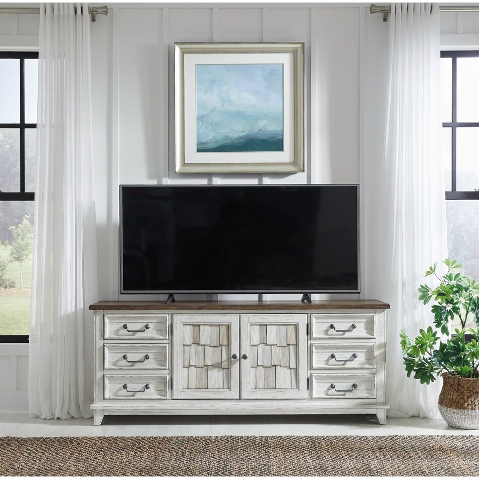 white  tv  