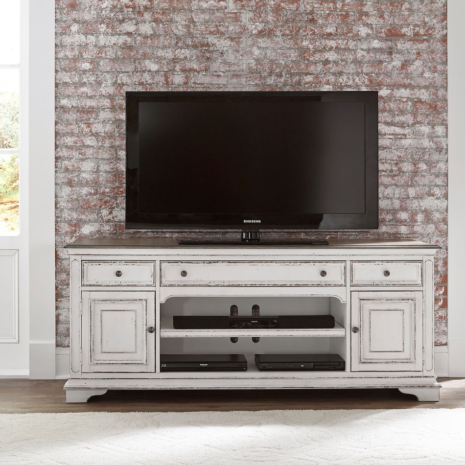 white  tv  
