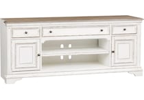 white  tv  