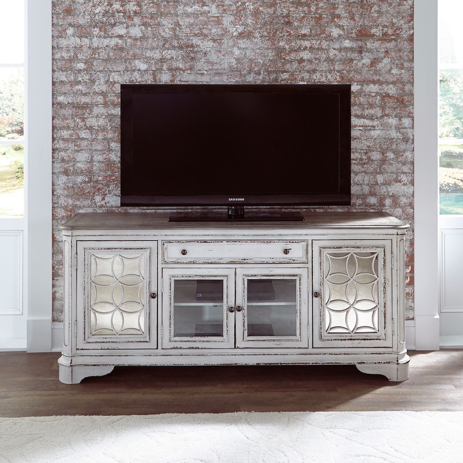 white  tv  