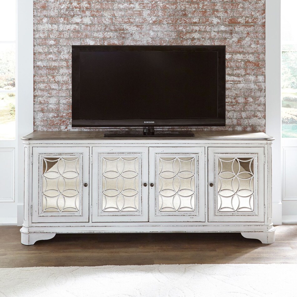 white  tv  