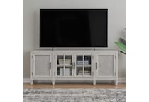 white w tv  