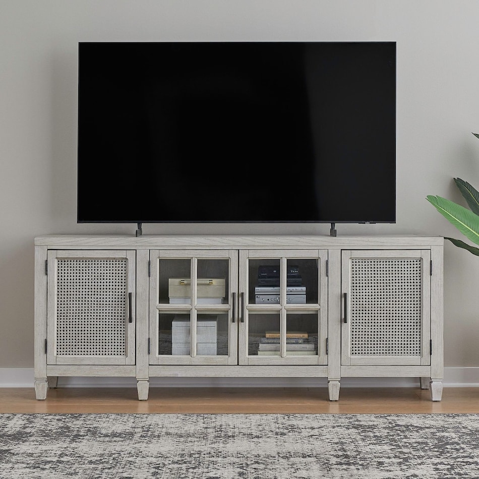 white w tv  