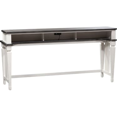 Allyson Park Wirebrushed White 4-Piece Set