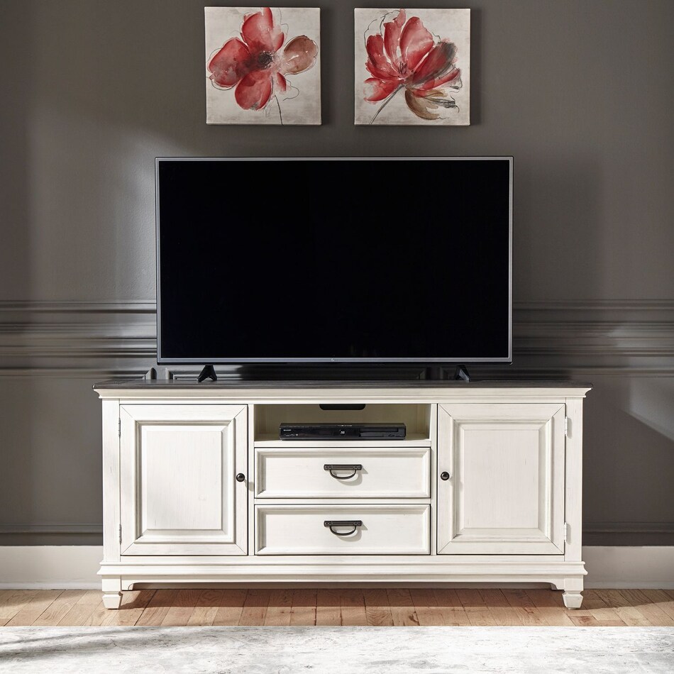 white  tv  