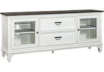 white  tv  