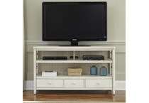 white  tv  
