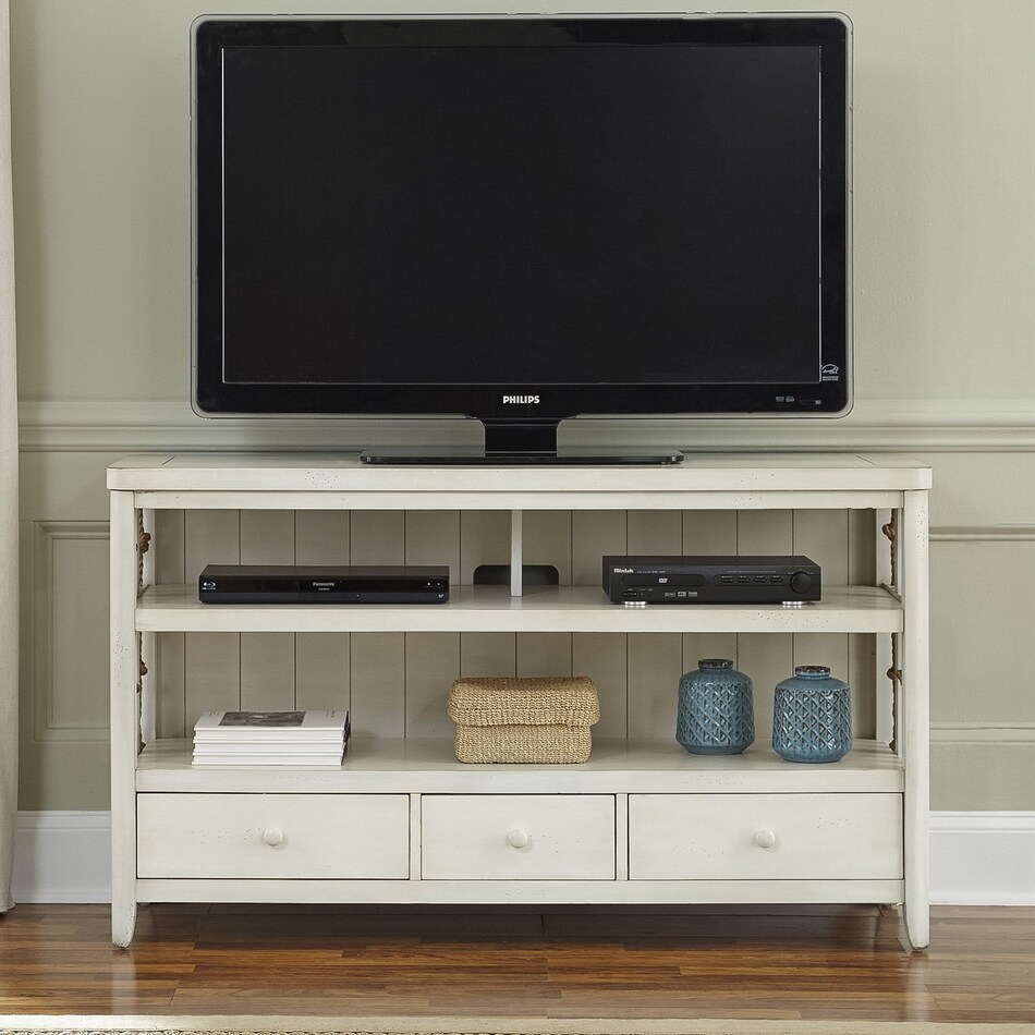 white  tv  