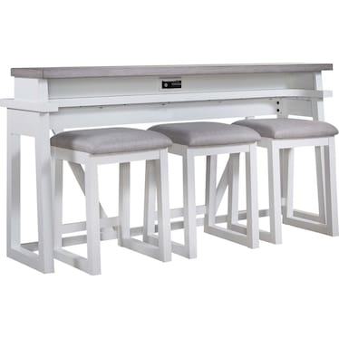 Lib. Shell White Bar Set