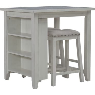 3 Piece Counter Set - White