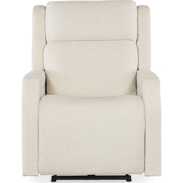 MS White Zero Gravity Power Recliner