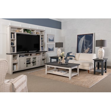 Eastport Console Drifted White